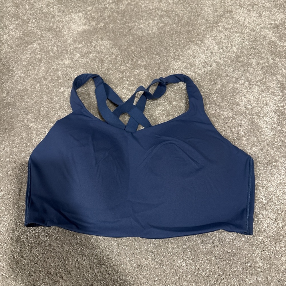 Lululemon Blue Sports Bra Racerback Design